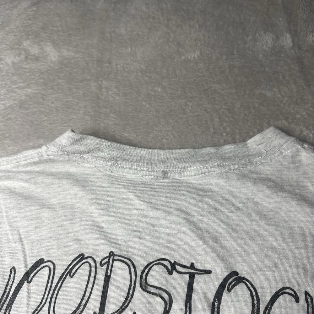 Vintage 1994 Woodstock 25th Anniversary Bethel‎ NY Graphic Music Band Tee Size L - Picture 10 of 10